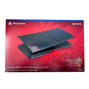 PS5-Slim Cover Monster Hunter Wilds Edición Limitada